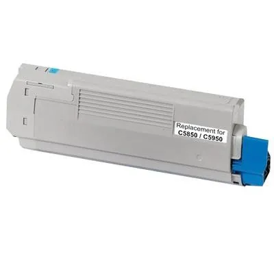 OKI 43865723 azúrový (cyan) kompatibilný toner
