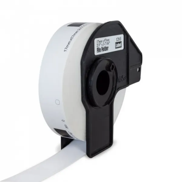 Brother DK-11203, 17mm x 87mm, originálna papierová role