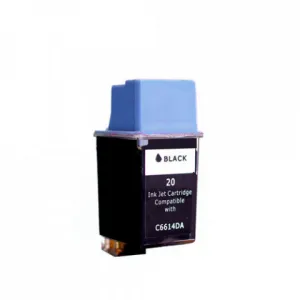 Kompatibilná kazeta s HP 20 C6614D čierna (black)