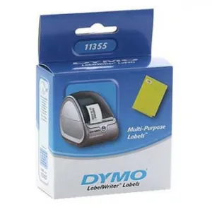 Dymo papierové štítky 51mm x 19mm, biele, multifunkčné, snímateľné, 500 ks, 11355, S0722550 11355