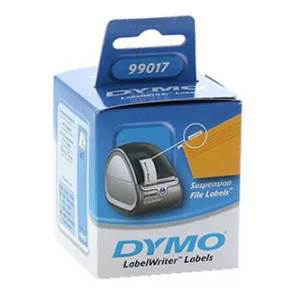 Dymo papierové štítky 50mm x 12mm, biele, na závesné poradače, 220 ks, 99017, S0722460 99017