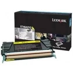 Lexmark X746A2YG žltý (yellow) originálny toner