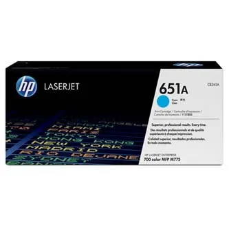 Hewlett-Packard HP originál toner CE341A, HP 651A, cyan, 16000str. CE341A