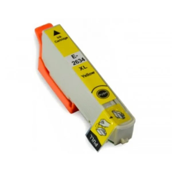 Epson T2634 XL žltá (yellow) kompatibilná cartridge