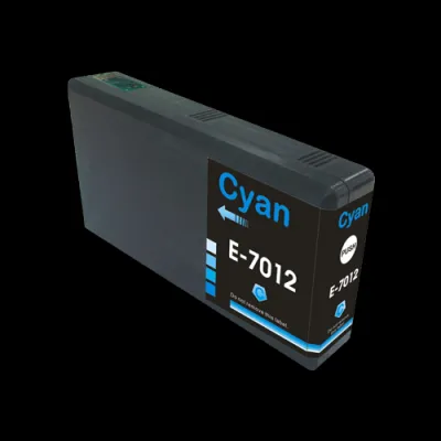 Epson T7012 azúrová (cyan) kompatibilná cartridge