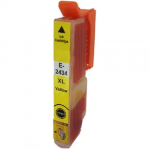 Epson T2434 XL žltá (yellow) kompatibilná cartridge