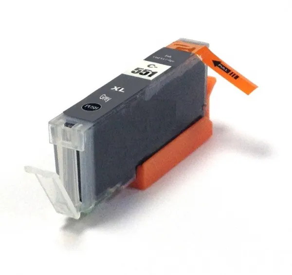 Canon CLI-551XL sivá (grey) kompatibilná cartridge