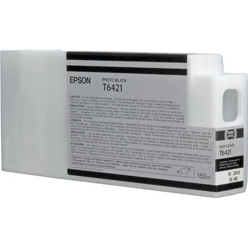 Epson T642100 foto čierna (photo black) originálna cartridge