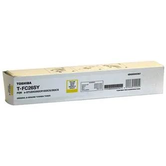 Toshiba TFC26SY, 6B000000569 žltý (yellow) originálný toner