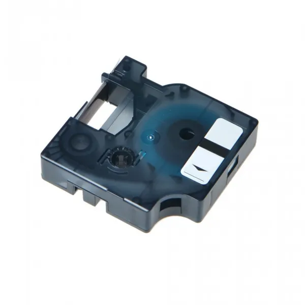 Dymo 43614, 6mm x 7m, modrý tisk / bílý podklad, kompatibilní páska