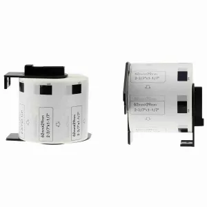 Brother DK-11209, 62mm x 29mm, kompatibilná role etikiet, 800 etiket