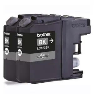 Brother LC-123BK dualpack čierna (black) originálna cartridge