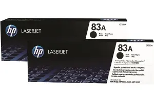 HP 83A CF283AD dvojbalení čierný (black) originálny toner