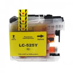 Brother LC-525XL žltá (yellow) kompatibilná cartridge