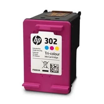 HP 302 F6U65AE farebná (color) originálna cartridge