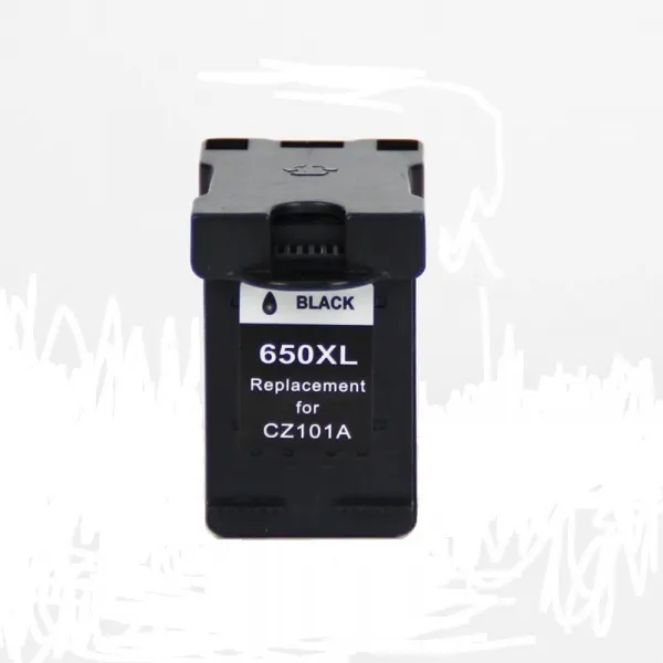Kompatibilná kazeta s HP 650 XL CZ101A čierna (black)