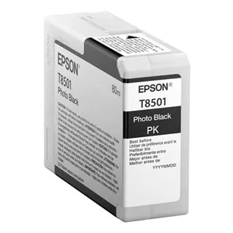 Epson T8501 C13T850100 foto čierna (photo black) originálna cartridge