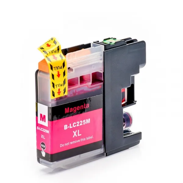 Brother LC-225XL purpurová (magenta) kompatibilná cartridge
