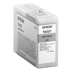 Epson T8507 C13T850700 svetlo čierná (light black) originálna cartridge