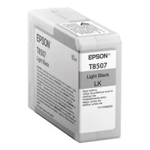 Epson T8507 C13T850700 svetlo čierná (light black) originálna cartridge