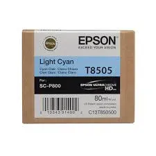 Epson T8505 C13T850500 svetlo azúrová (light cyan) originálna cartridge