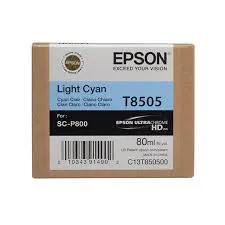 Epson T8505 C13T850500 svetlo azúrová (light cyan) originálna cartridge