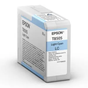 Epson T8505 C13T850500 svetlo azúrová (light cyan) originálna cartridge