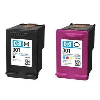 HP 301 N9J72AE čierna/farebná (black/color) originálna cartridge