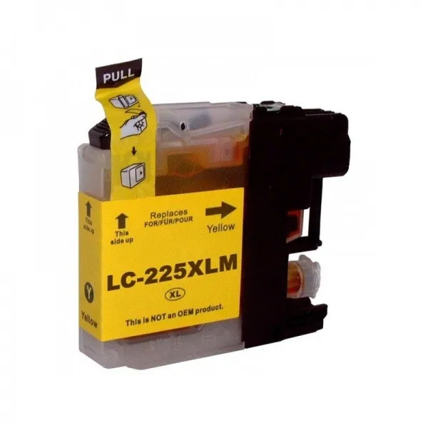 Brother LC-225XL žltá (yellow) kompatibilná cartridge