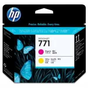 HP CE018A, 771 purpurová/žltá (magenta/yellow) originálna tlačová hlava