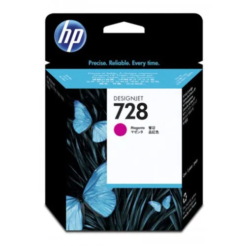 Hewlett-Packard HP originál ink F9J66A, HP 728, magenta, 130ml F9J66A