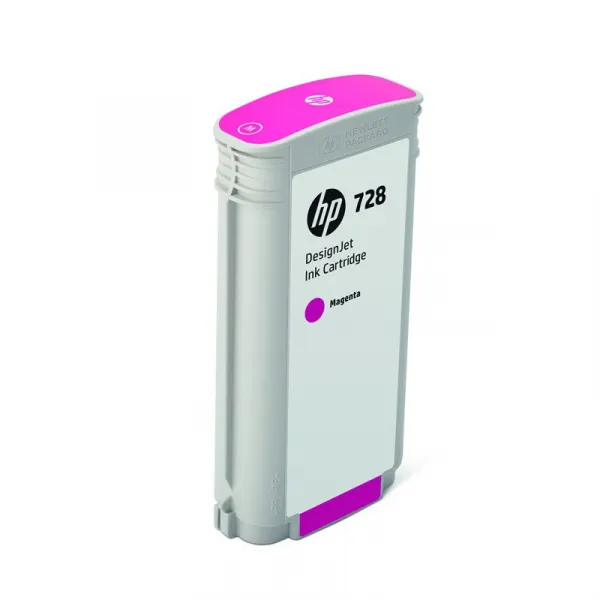 Hewlett-Packard HP originál ink F9J66A, HP 728, magenta, 130ml F9J66A