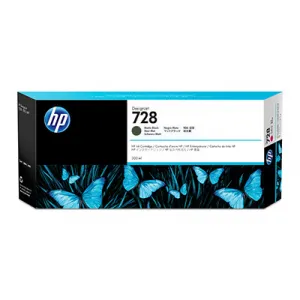 HP 728 F9J68A matná čierna (matte black) originálna cartridge