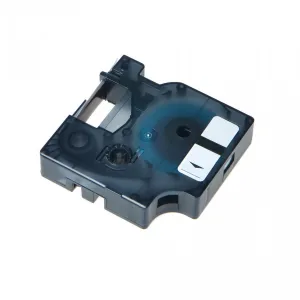 Kompatibilná páska s Dymo D1 40914, S0720690, 9mm x 7m, modrá tlač / biely podklad