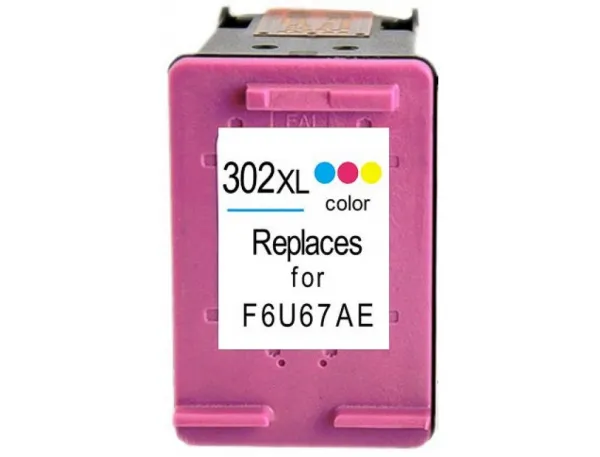 Kompatibilná kazeta s HP 302XL F6U67AE barevná (color)