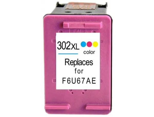 Kompatibilná kazeta s HP 302XL F6U67AE barevná (color)