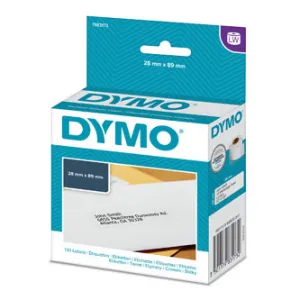 Dymo 1983173, 89mm x 28mm, biele adresné papierové štítky