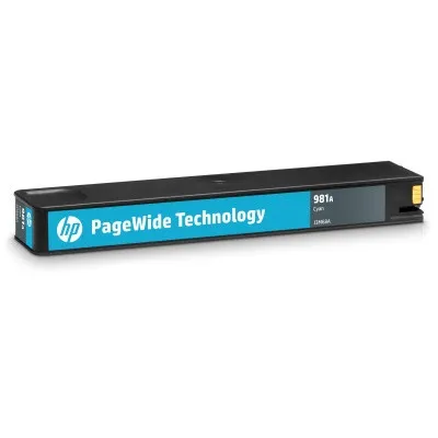 Hewlett-Packard HP originál ink J3M68A, HP 981A, cyan, 6000str., 70ml J3M68A