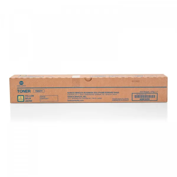 Konica Minolta TN-221Y, A8K3250 žltá (yellow) originálny toner