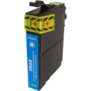 Epson T2992 azúrová (cyan) kompatibilná cartridge