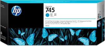 HP 745 F9K03A azúrová (cyan) originálna cartridge