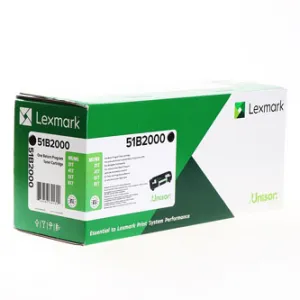 Lexmark 51B2000 čierný (black) originálny toner