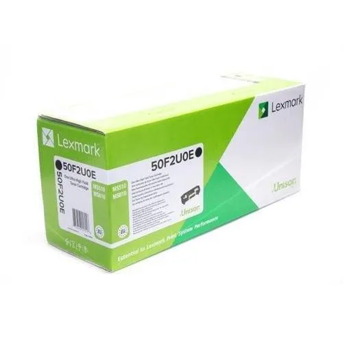 Lexmark 50F2U0E čierny (black) originálny toner