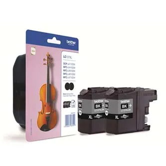 Brother LC-127XLBK 2ks čierna (black) originálna cartridge