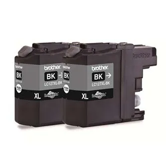 Brother LC-127XLBK 2ks čierna (black) originálna cartridge