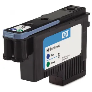 Hewlett-Packard HP originál tlačová hlava C9408A, HP 70, blue/green C9408A