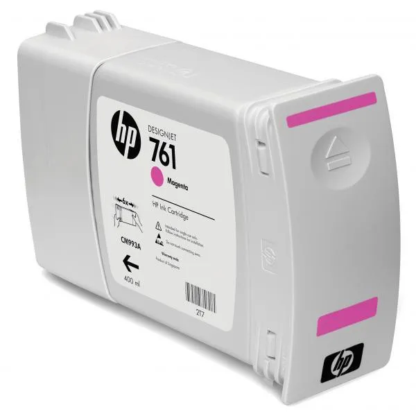 Hewlett-Packard HP originál ink CM993A, HP 761, magenta, 400ml CM993A