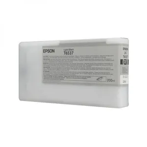 Epson T653700 svetlo čierná (light black) originálna cartridge