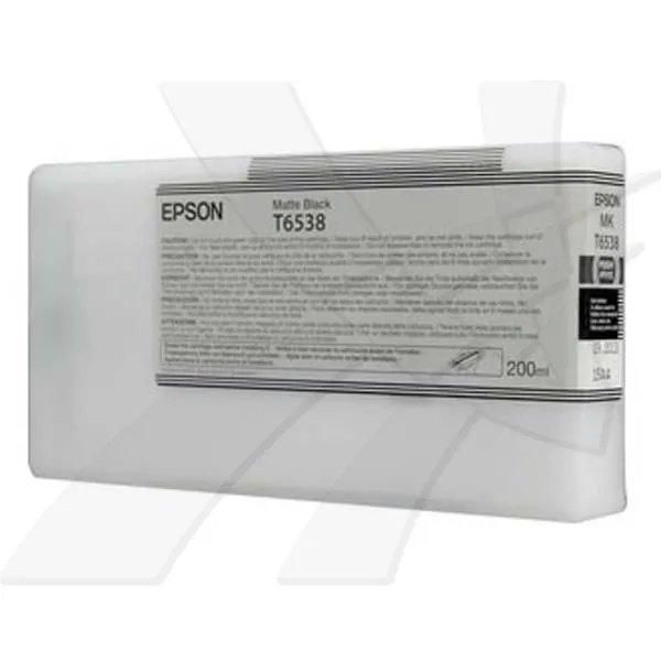 Epson T653800 matne čierna (matte black) originálna cartridge