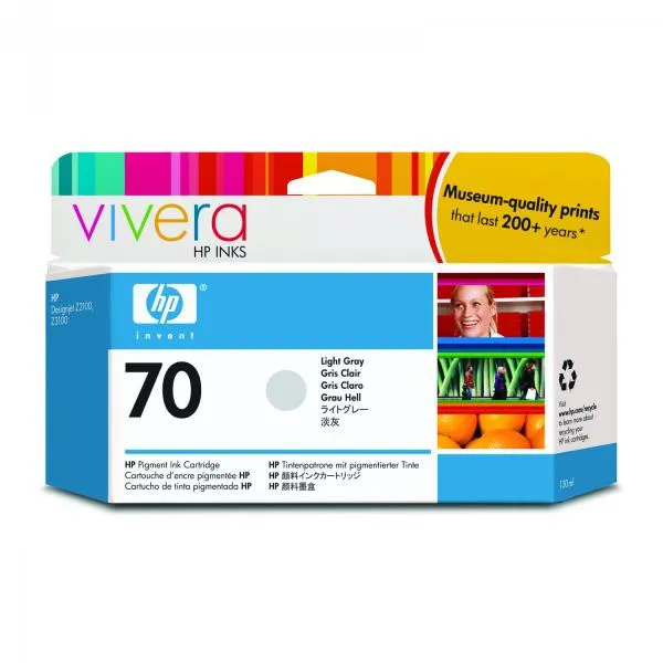 HP 70 C9451A světlé sivá (light grey) originálna cartridge